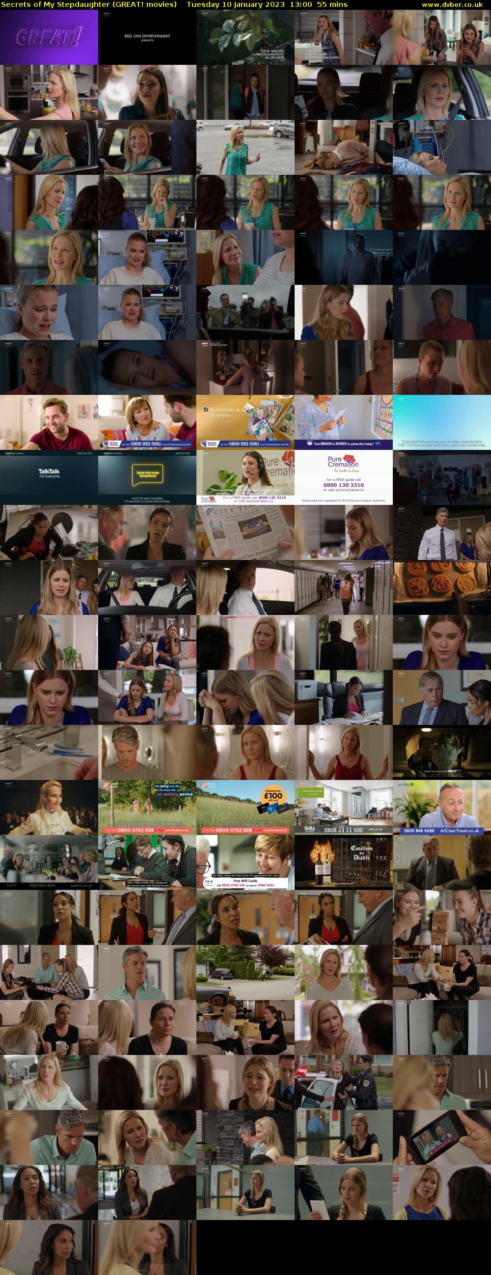 Secrets of My Stepdaughter (GREAT! movies) Tuesday 10 January 2023 13:00 - 13:55