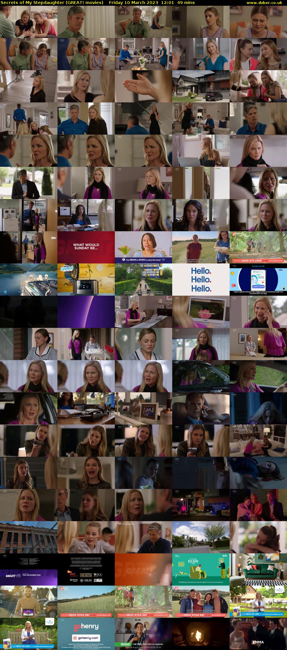 Secrets of My Stepdaughter (GREAT! movies) Friday 10 March 2023 12:01 - 12:50