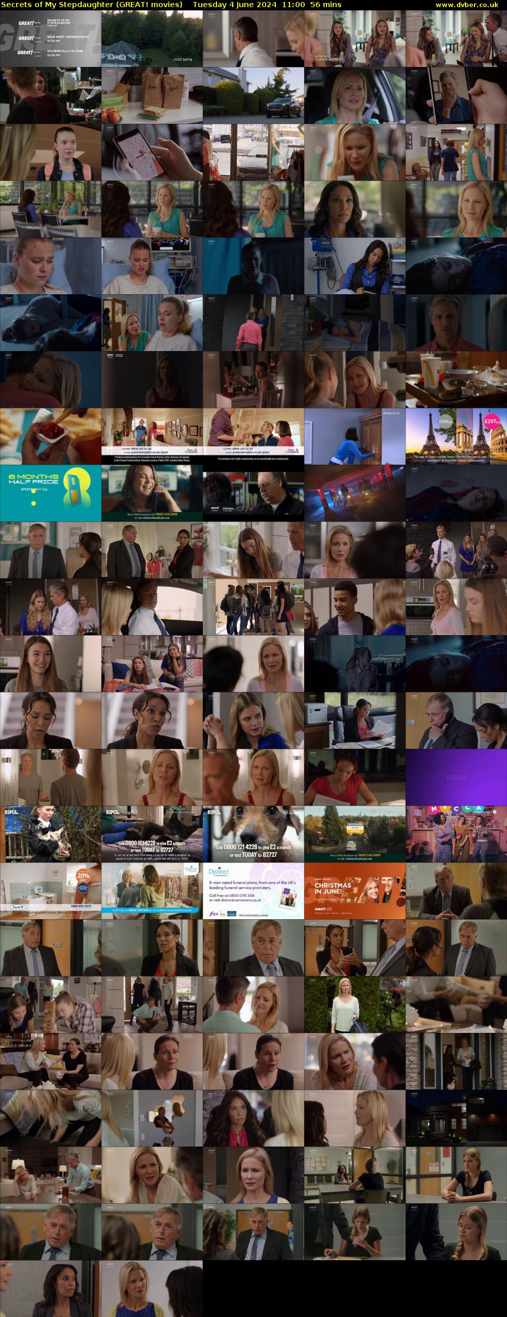 Secrets of My Stepdaughter (GREAT! movies) Tuesday 4 June 2024 11:00 - 11:56