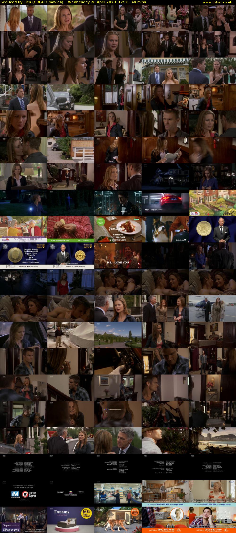 Seduced By Lies (GREAT! movies) Wednesday 26 April 2023 12:01 - 12:50
