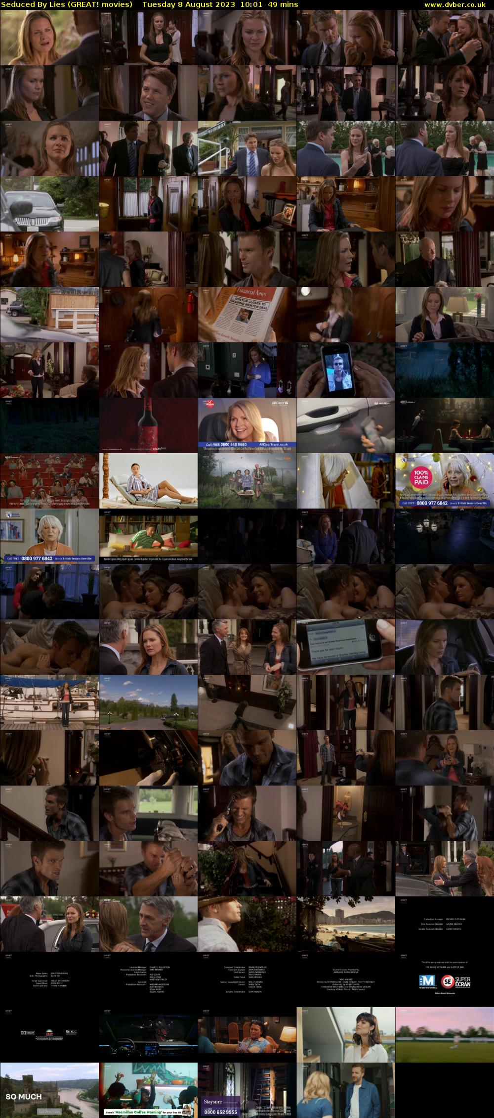 Seduced By Lies (GREAT! movies) Tuesday 8 August 2023 10:01 - 10:50