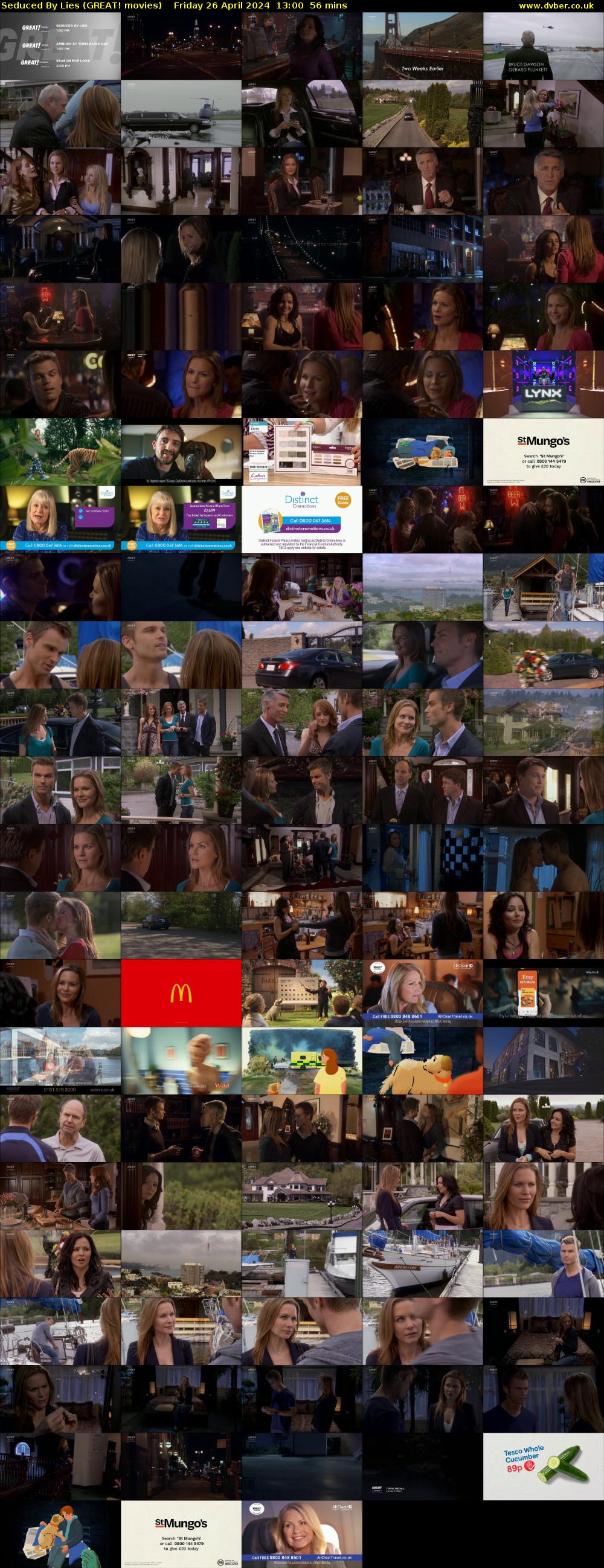 Seduced By Lies (GREAT! movies) Friday 26 April 2024 13:00 - 13:56