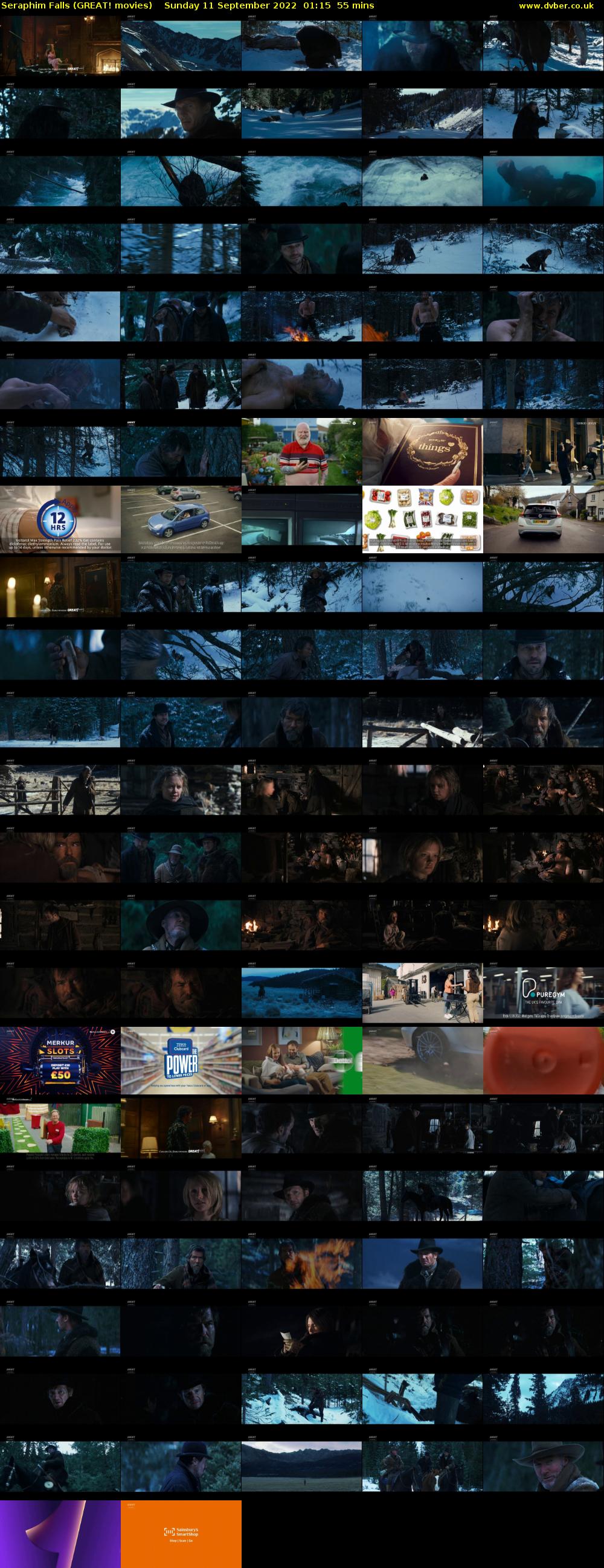 Seraphim Falls (GREAT! movies) Sunday 11 September 2022 01:15 - 02:10