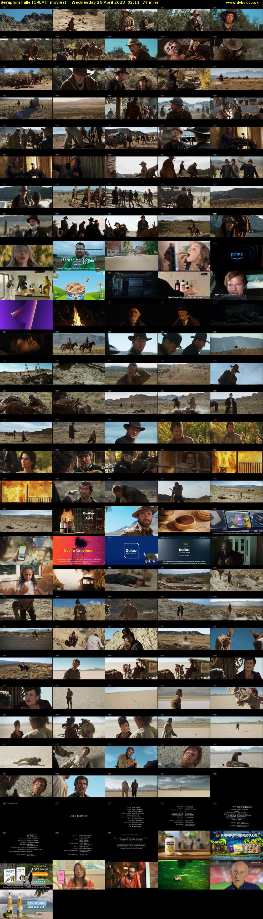 Seraphim Falls (GREAT! movies) Wednesday 26 April 2023 02:11 - 03:25