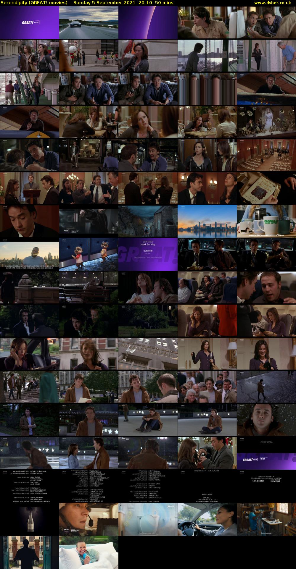 Serendipity (GREAT! movies) Sunday 5 September 2021 20:10 - 21:00