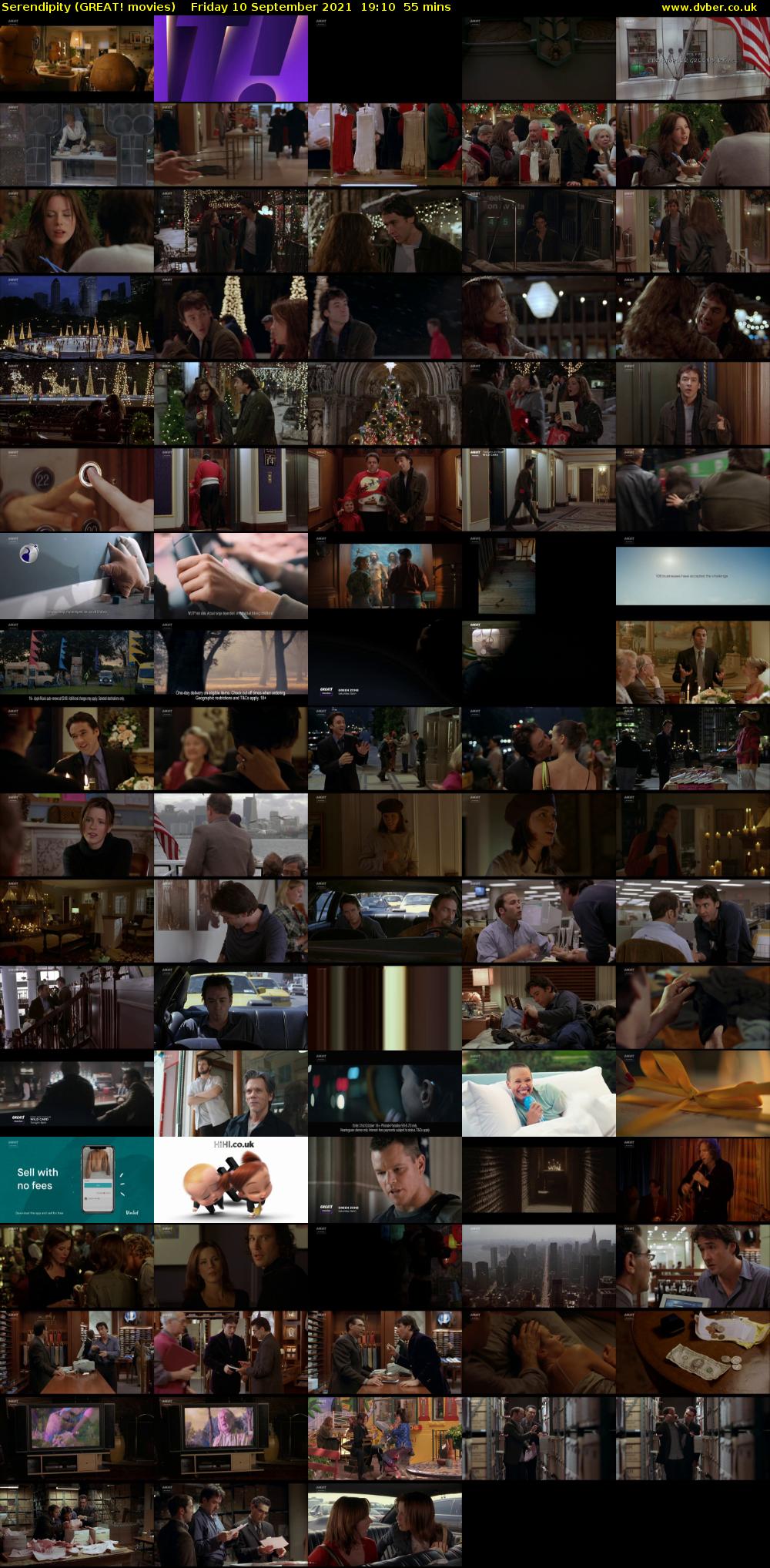 Serendipity (GREAT! movies) Friday 10 September 2021 19:10 - 20:05