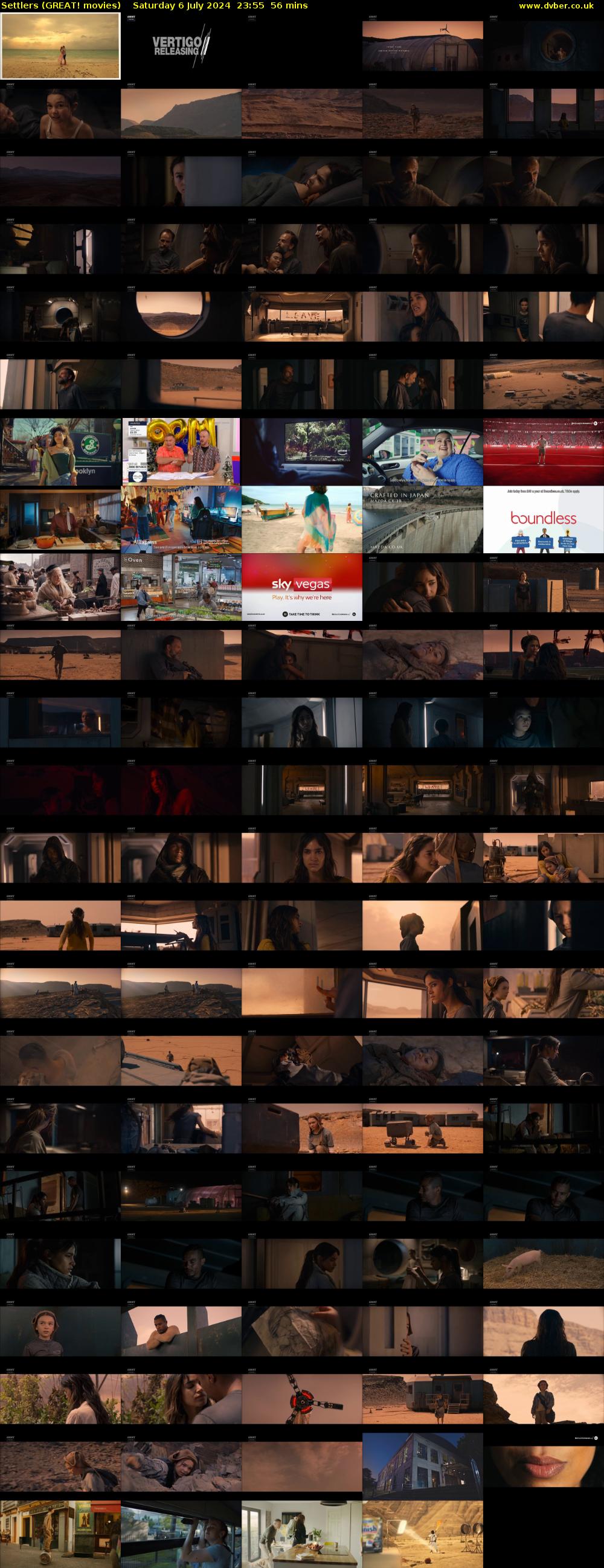 Settlers (GREAT! movies) Saturday 6 July 2024 23:55 - 00:51