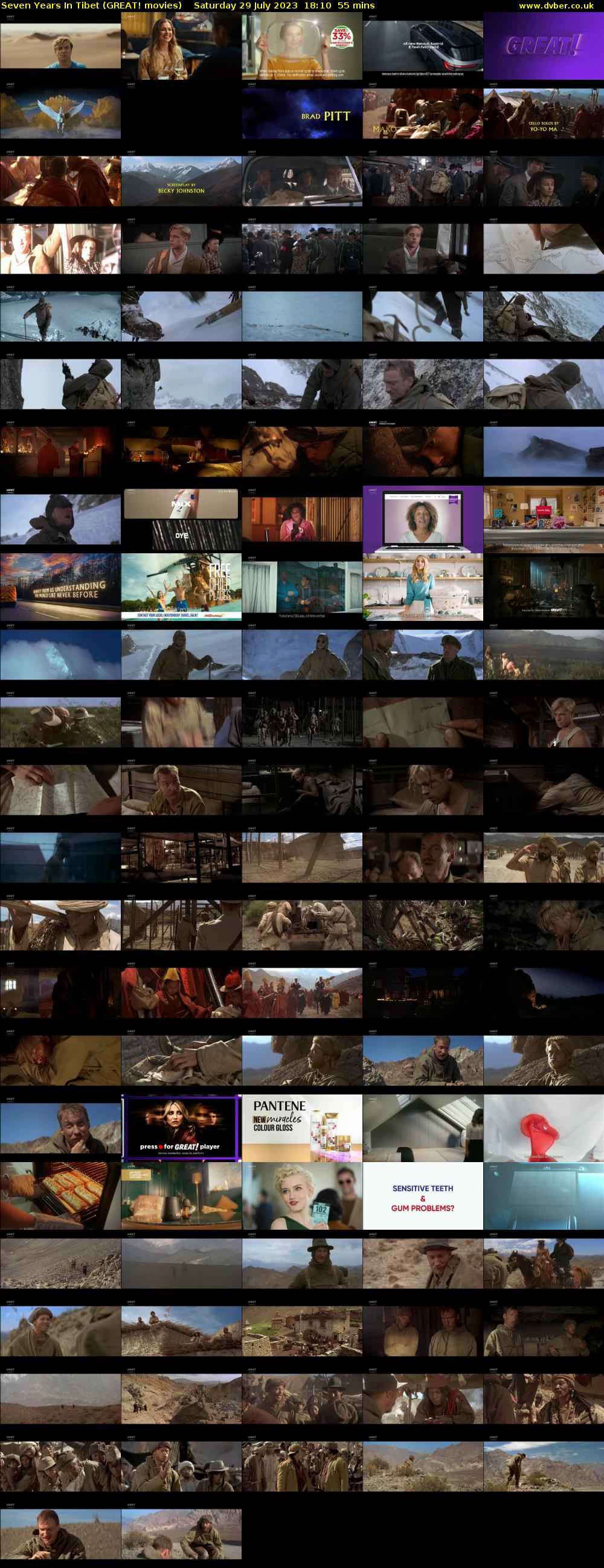 Seven Years In Tibet (GREAT! movies) Saturday 29 July 2023 18:10 - 19:05