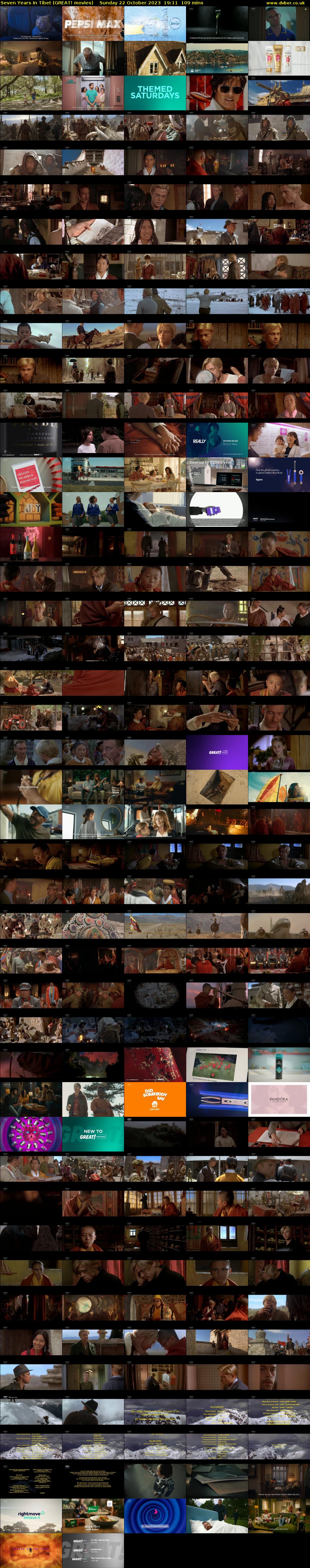 Seven Years In Tibet (GREAT! movies) Sunday 22 October 2023 19:11 - 21:00
