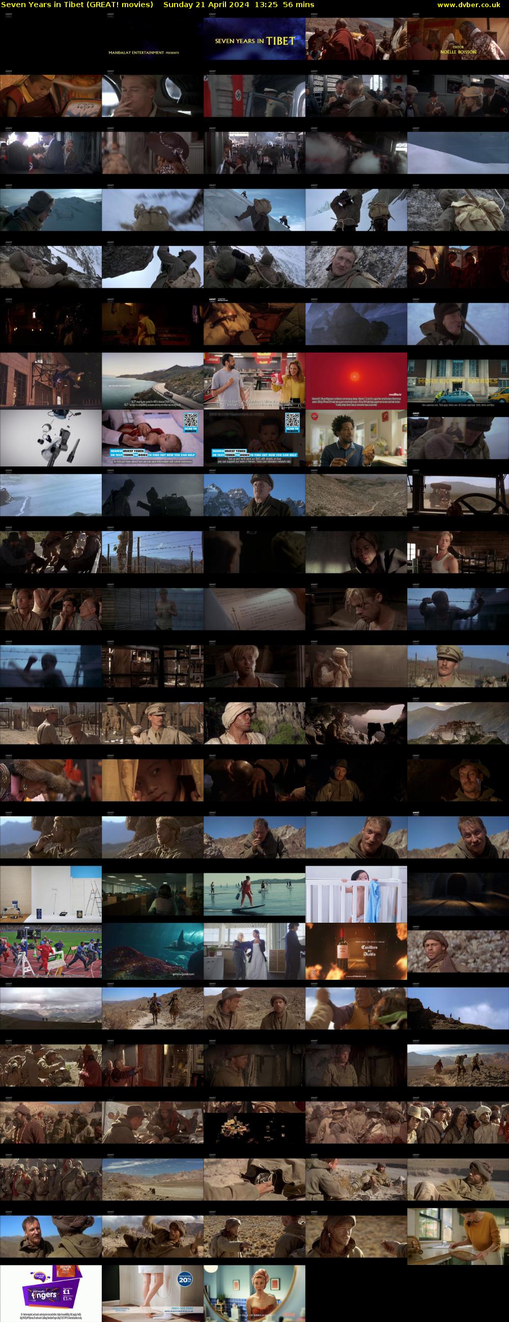 Seven Years In Tibet (GREAT! movies) Sunday 21 April 2024 13:25 - 14:21