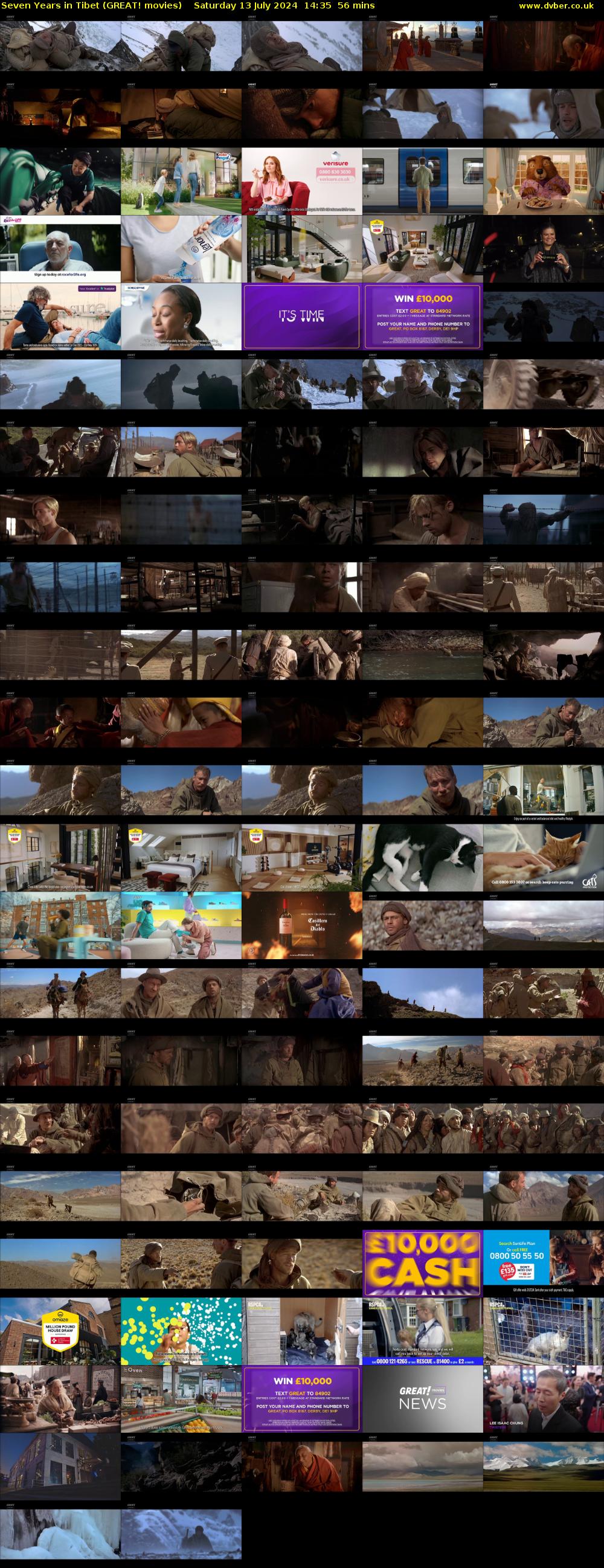 Seven Years In Tibet (GREAT! movies) Saturday 13 July 2024 14:35 - 15:31
