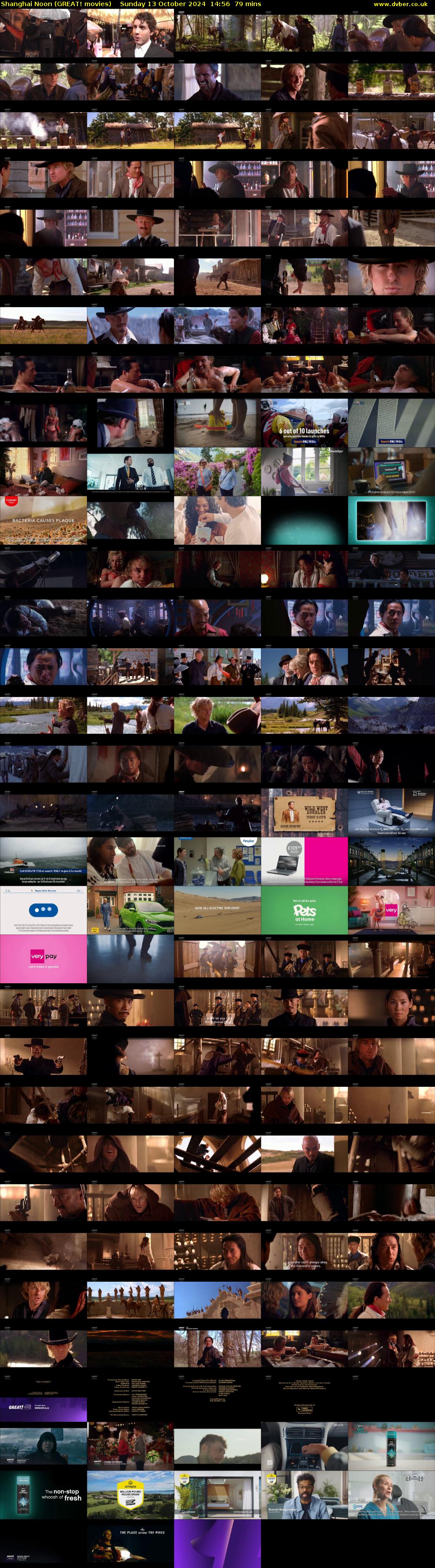 Shanghai Noon (GREAT! movies) Sunday 13 October 2024 14:56 - 16:15