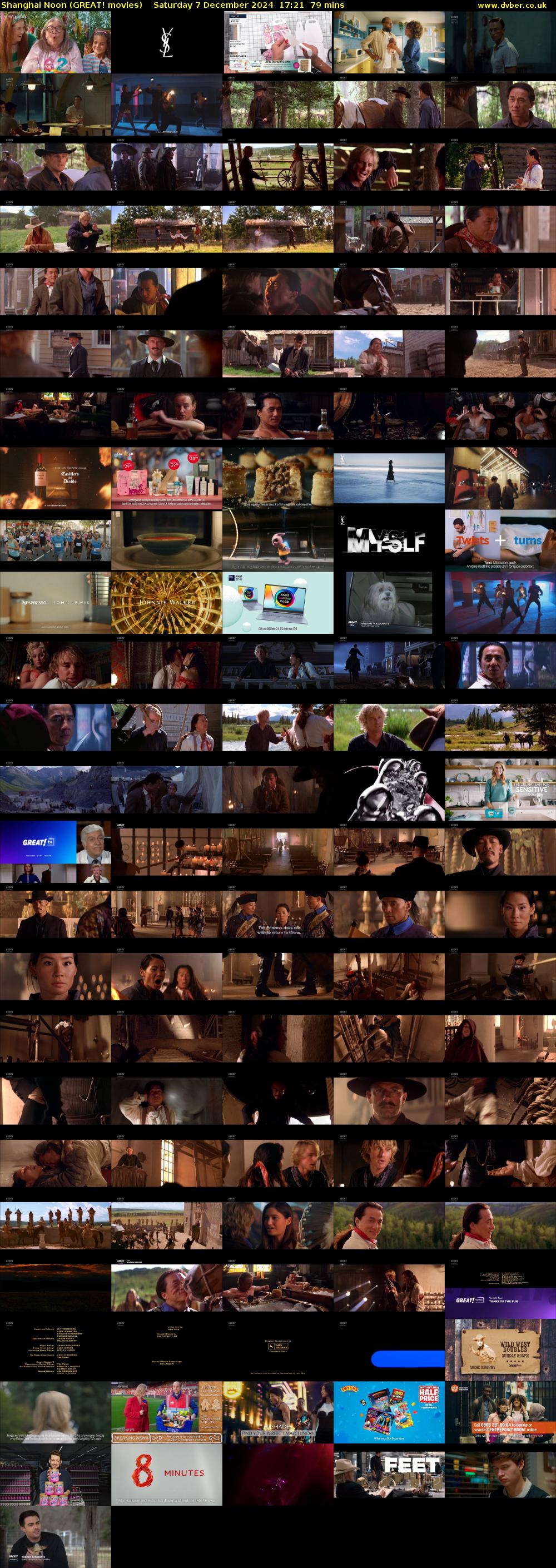 Shanghai Noon (GREAT! movies) Saturday 7 December 2024 17:21 - 18:40