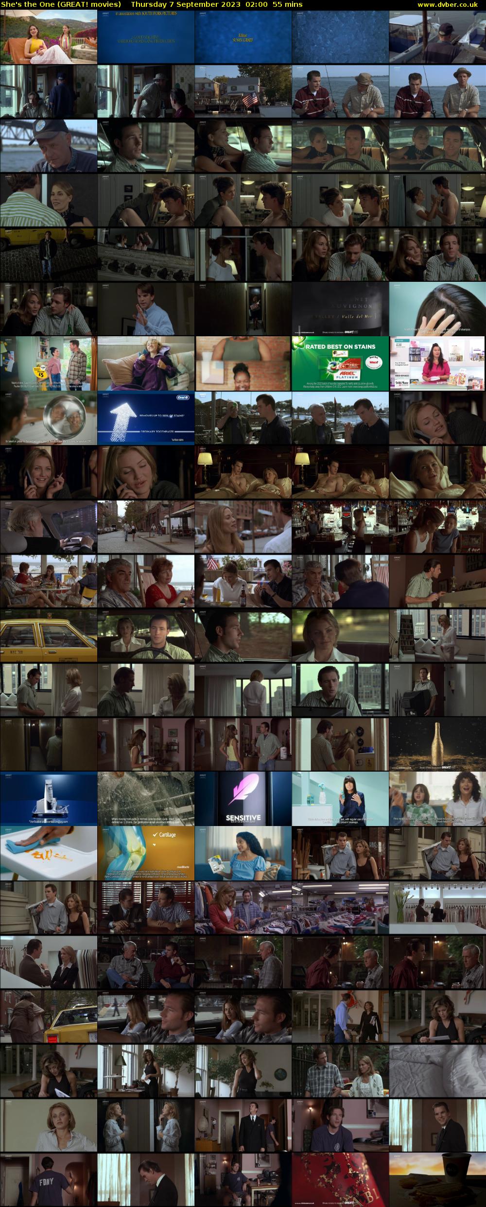 She's the One (GREAT! movies) Thursday 7 September 2023 02:00 - 02:55