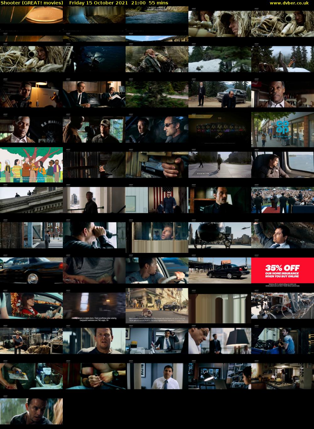 Shooter (GREAT! movies) Friday 15 October 2021 21:00 - 21:55