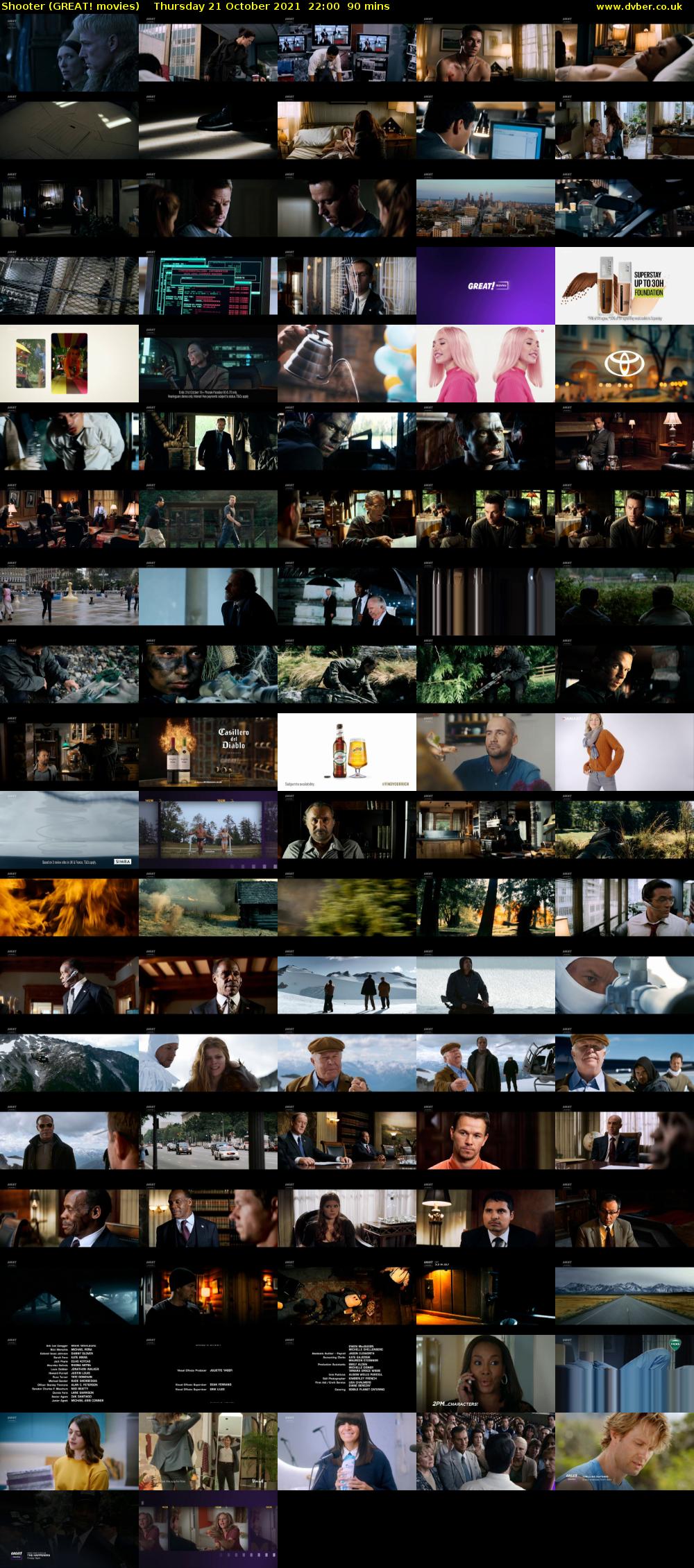 Shooter (GREAT! movies) Thursday 21 October 2021 22:00 - 23:30