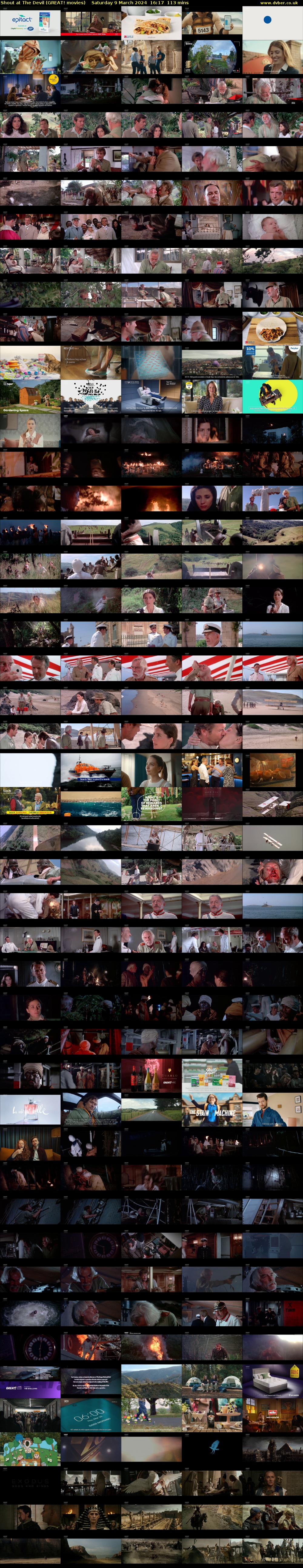 Shout at The Devil (GREAT! movies) Saturday 9 March 2024 16:17 - 18:10