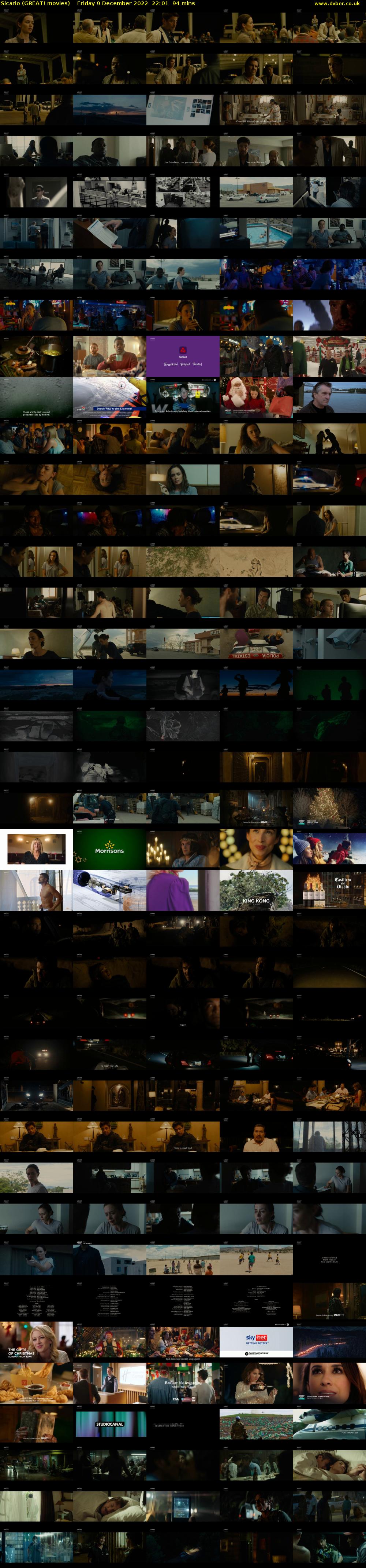 Sicario (GREAT! movies) Friday 9 December 2022 22:01 - 23:35