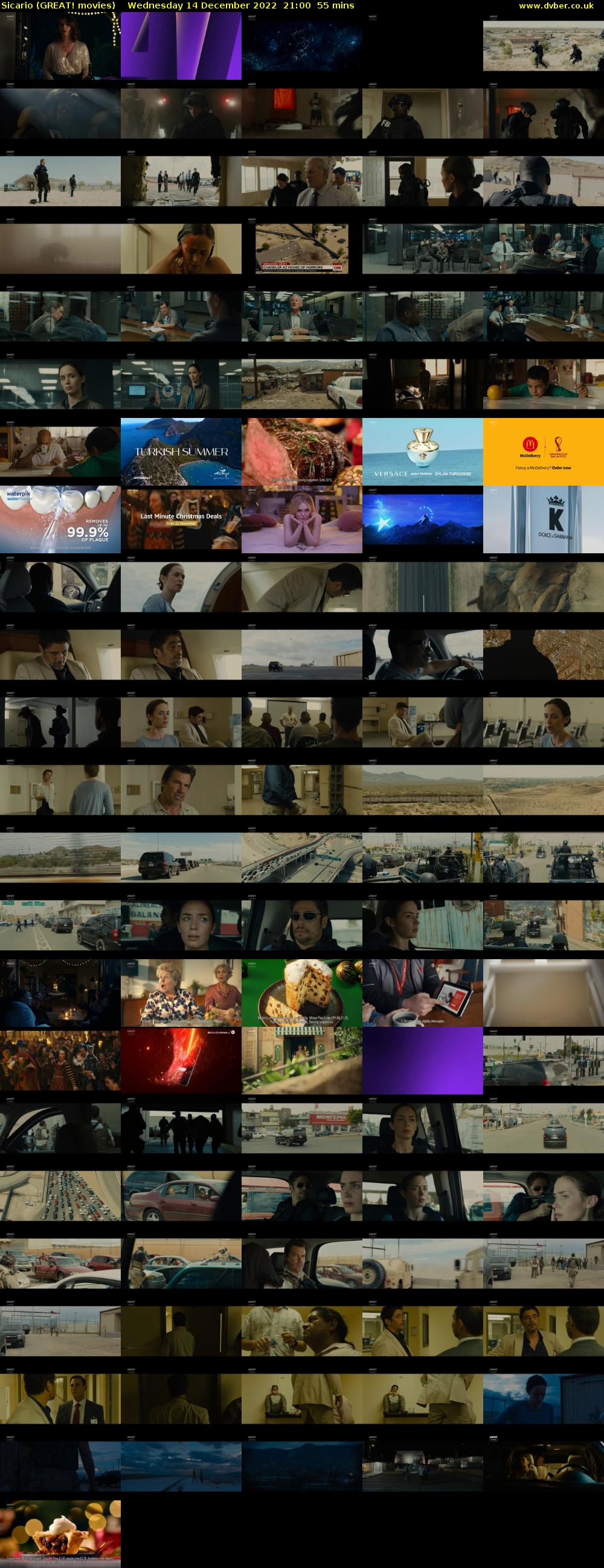 Sicario (GREAT! movies) Wednesday 14 December 2022 21:00 - 21:55