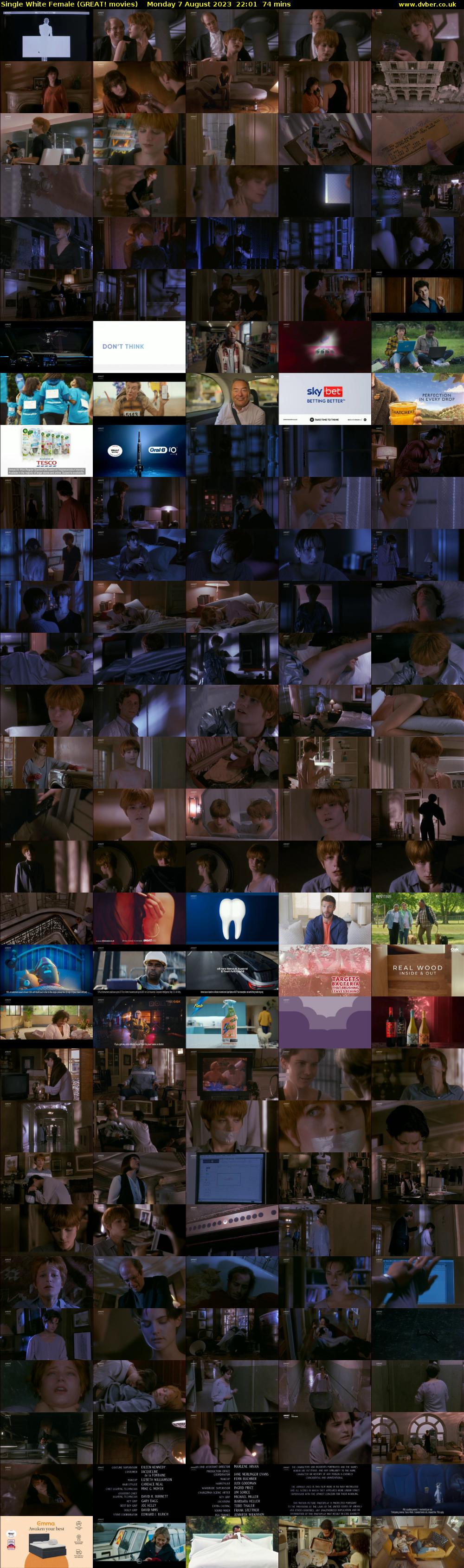 Single White Female (GREAT! movies) Monday 7 August 2023 22:01 - 23:15