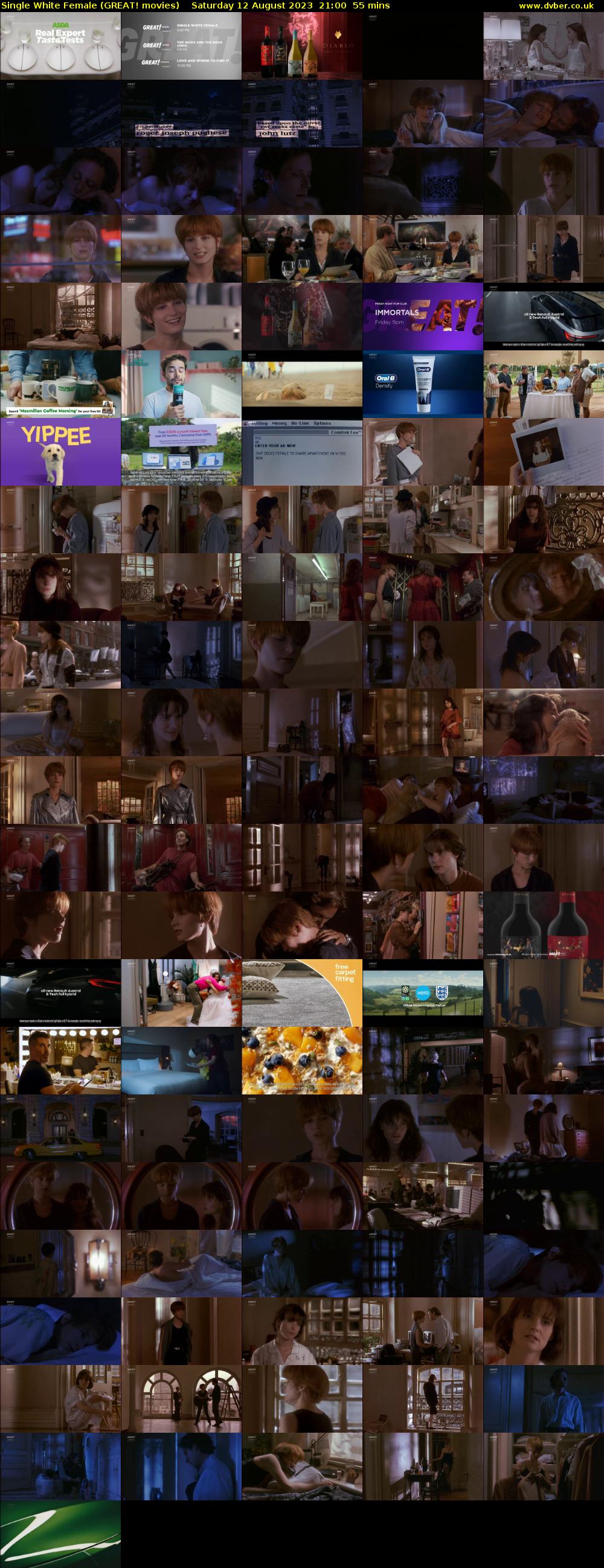 Single White Female (GREAT! movies) Saturday 12 August 2023 21:00 - 21:55