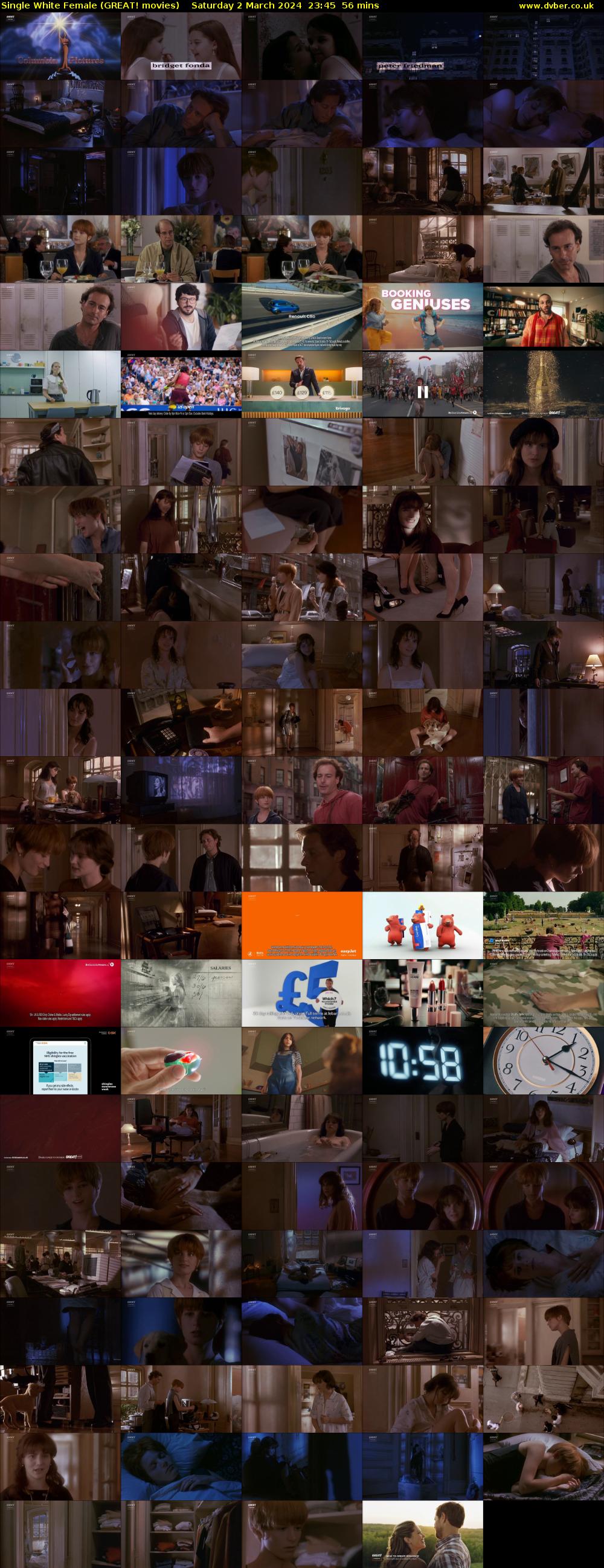 Single White Female (GREAT! movies) Saturday 2 March 2024 23:45 - 00:41