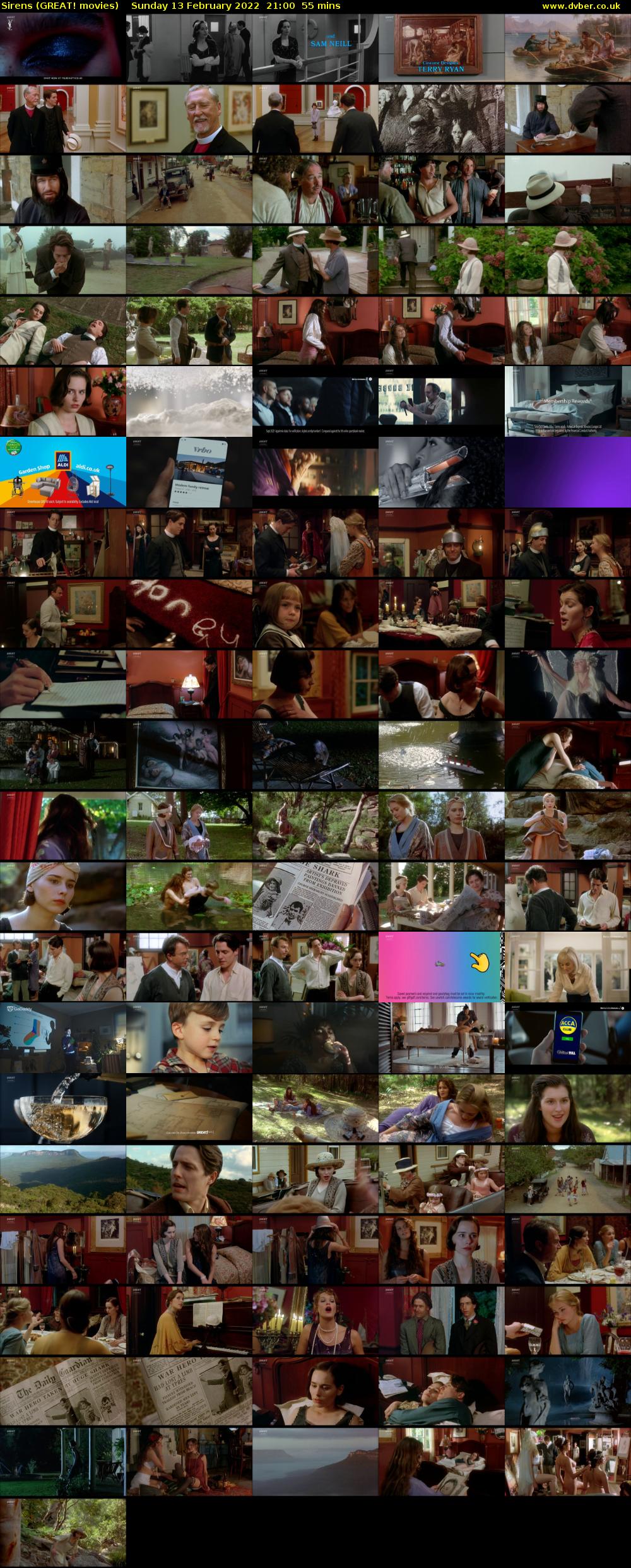 Sirens (GREAT! movies) Sunday 13 February 2022 21:00 - 21:55