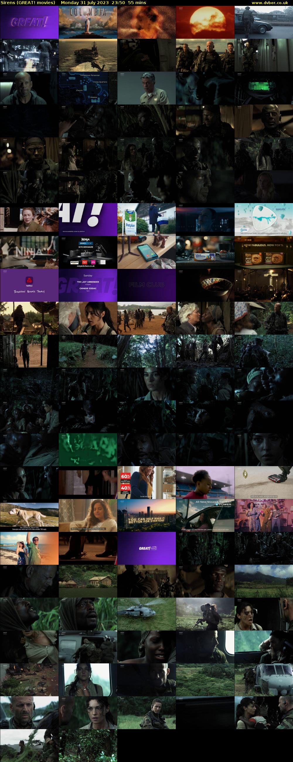 Sirens (GREAT! movies) Monday 31 July 2023 23:50 - 00:45