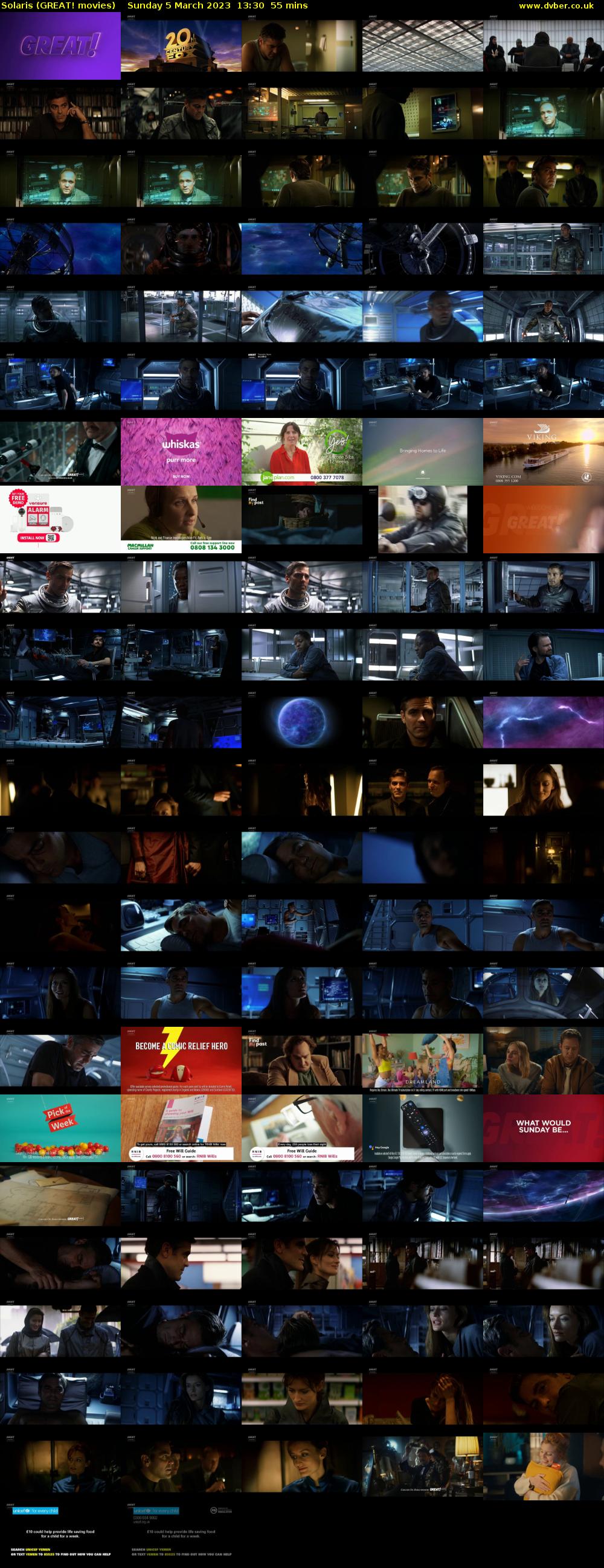 Solaris (GREAT! movies) Sunday 5 March 2023 13:30 - 14:25