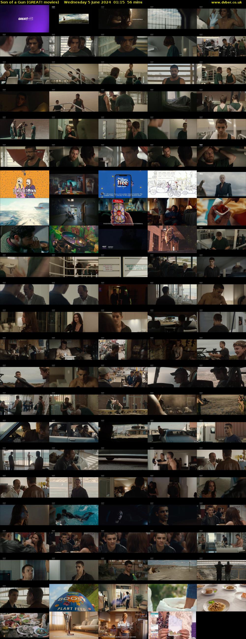 Son of a Gun (GREAT! movies) Wednesday 5 June 2024 01:15 - 02:11