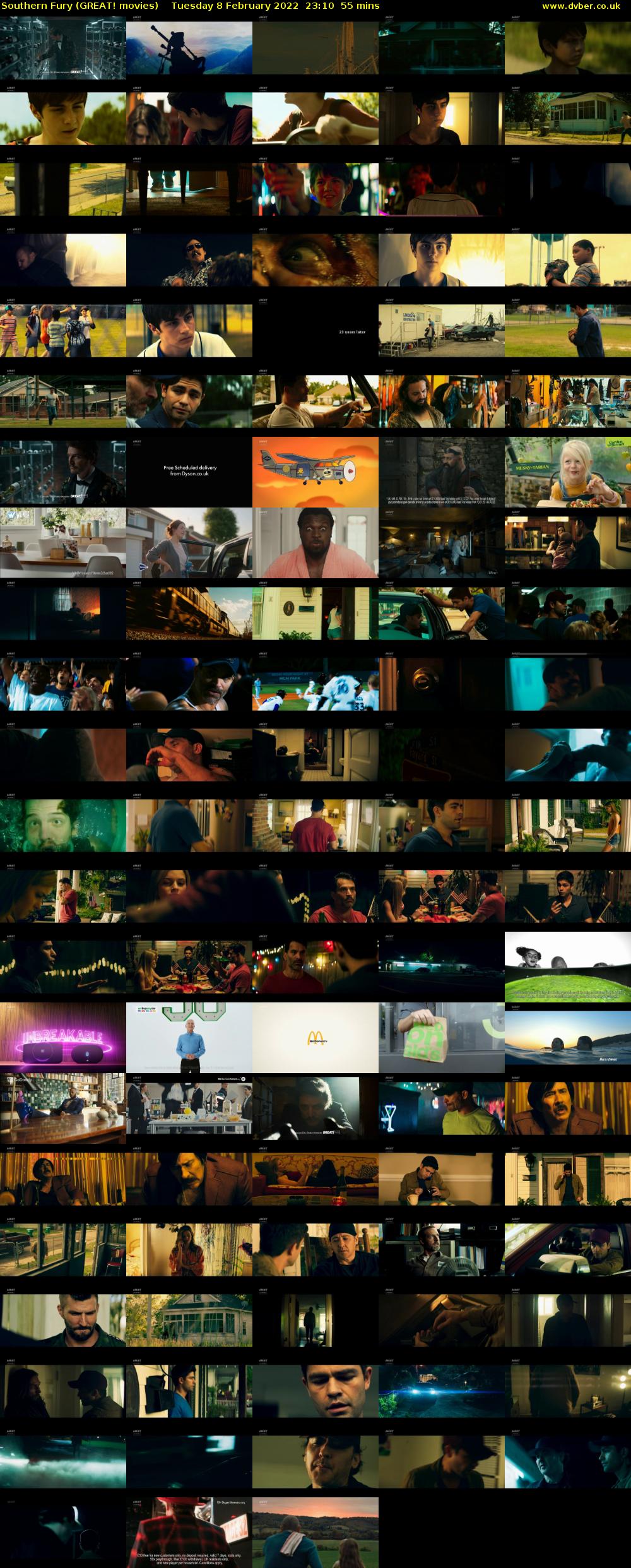 Southern Fury (GREAT! movies) Tuesday 8 February 2022 23:10 - 00:05