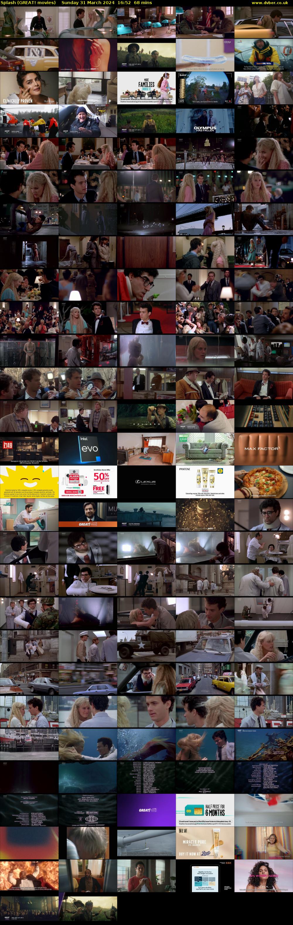 Splash (GREAT! movies) Sunday 31 March 2024 16:52 - 18:00