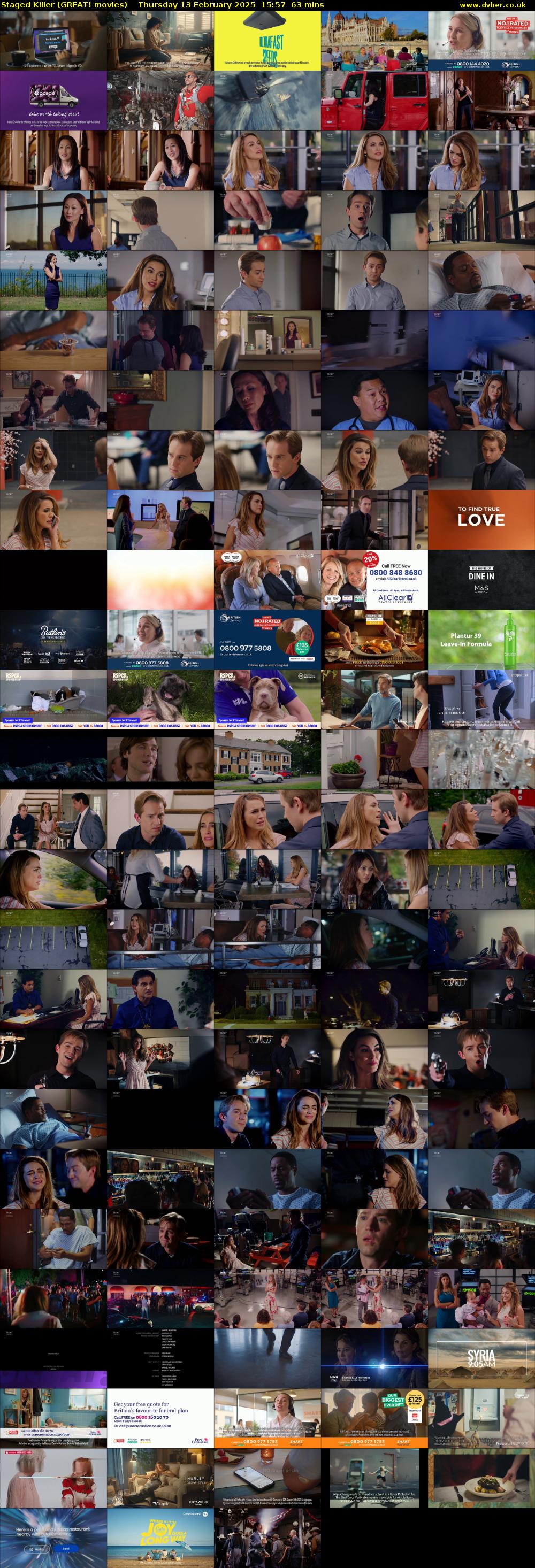 Staged Killer (GREAT! movies) Thursday 13 February 2025 15:57 - 17:00