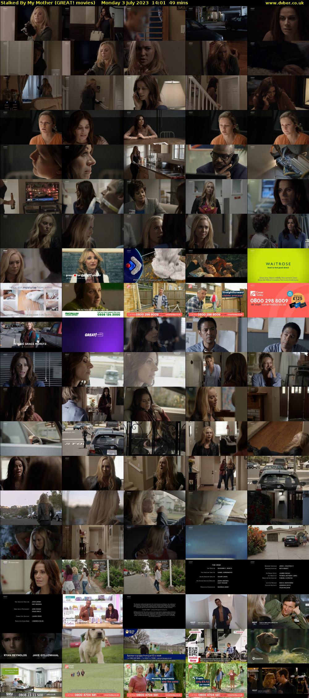 Stalked By My Mother (GREAT! movies) Monday 3 July 2023 14:01 - 14:50