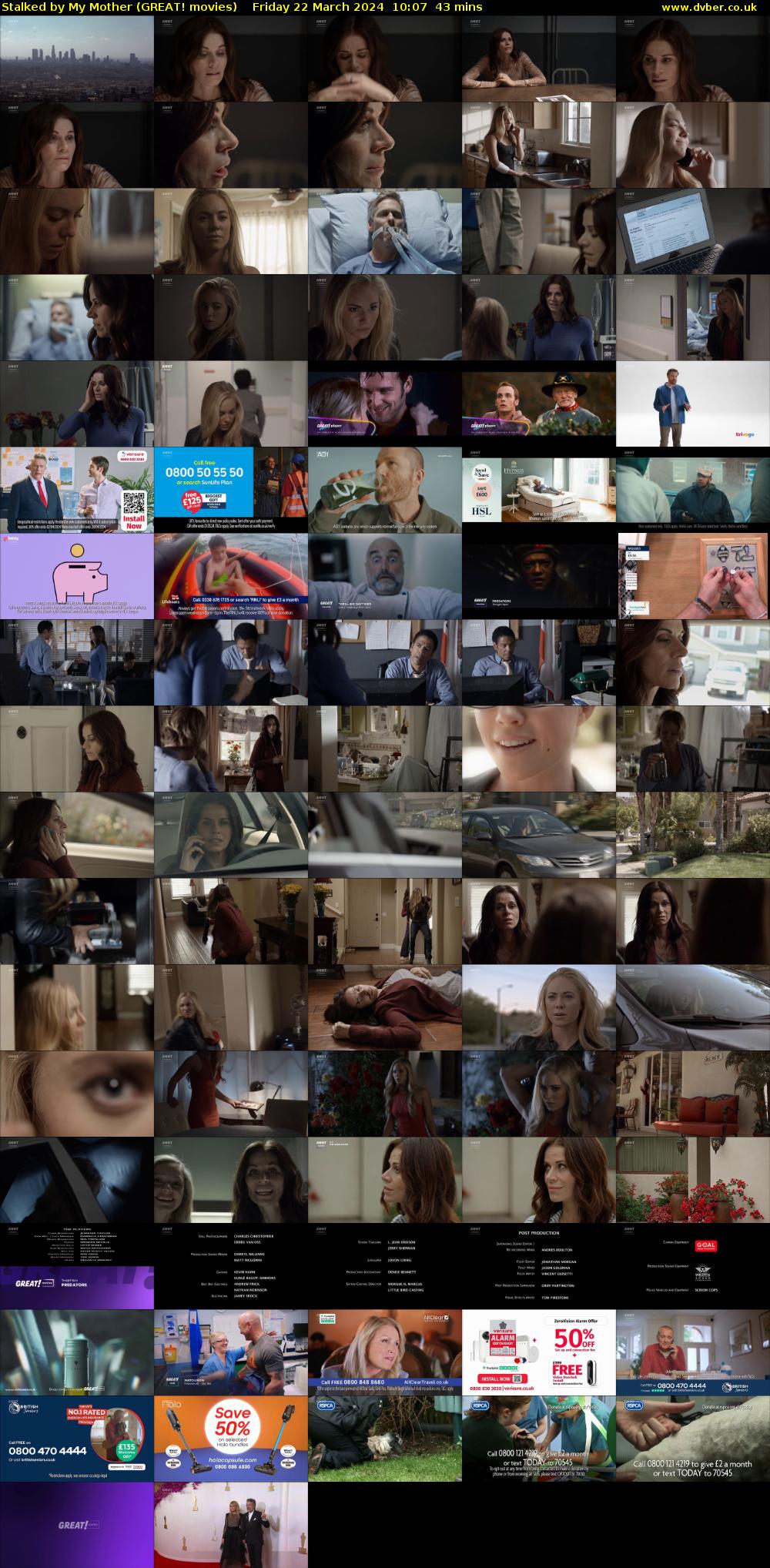 Stalked By My Mother (GREAT! movies) Friday 22 March 2024 10:07 - 10:50