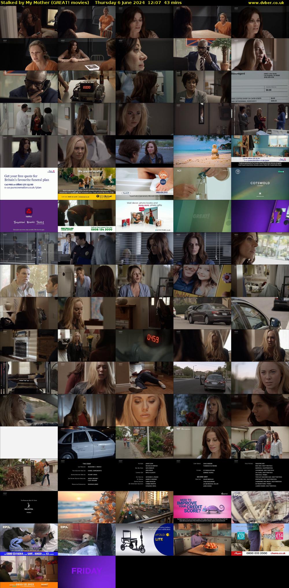 Stalked By My Mother (GREAT! movies) Thursday 6 June 2024 12:07 - 12:50