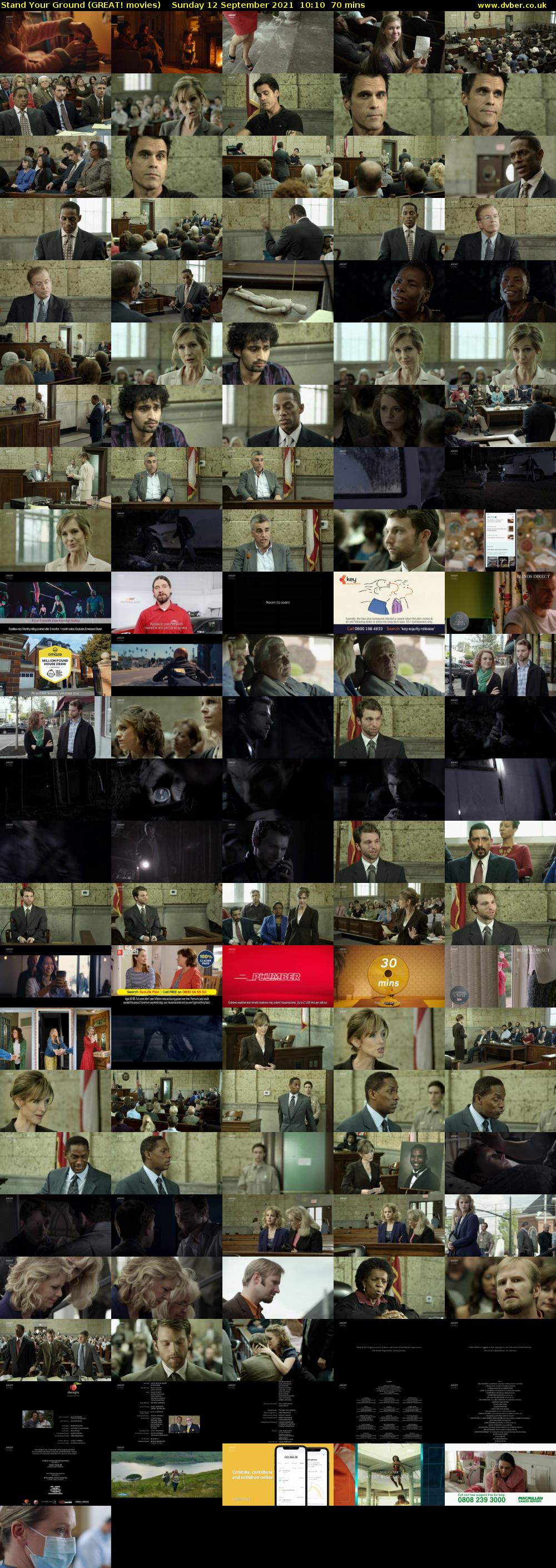 Stand Your Ground (GREAT! movies) Sunday 12 September 2021 10:10 - 11:20