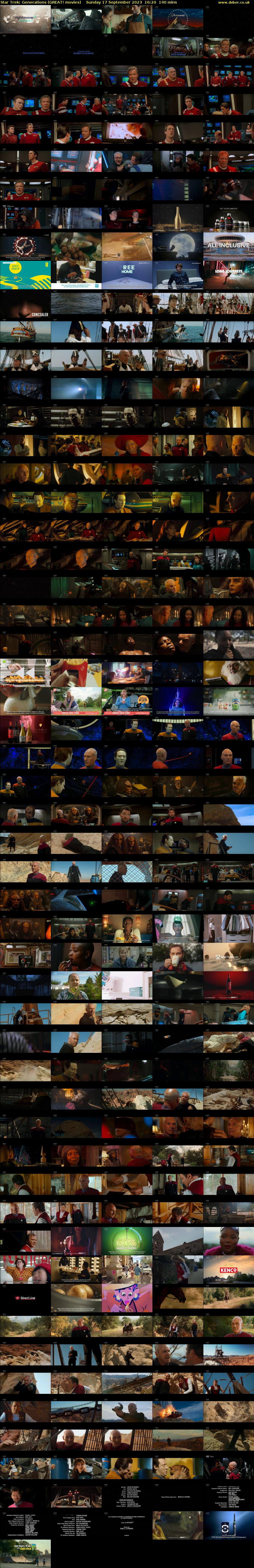 Star Trek: Generations (GREAT! movies) Sunday 17 September 2023 16:20 - 18:40