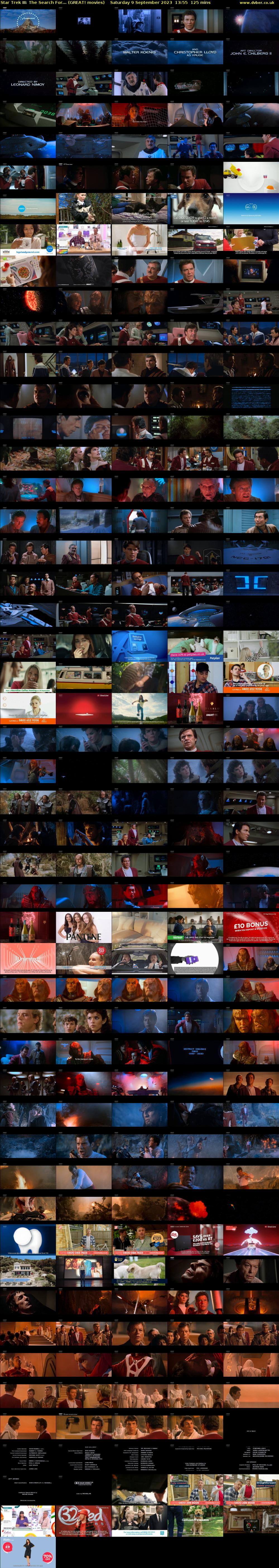 Star Trek III: The Search For... (GREAT! movies) Saturday 9 September 2023 13:55 - 16:00
