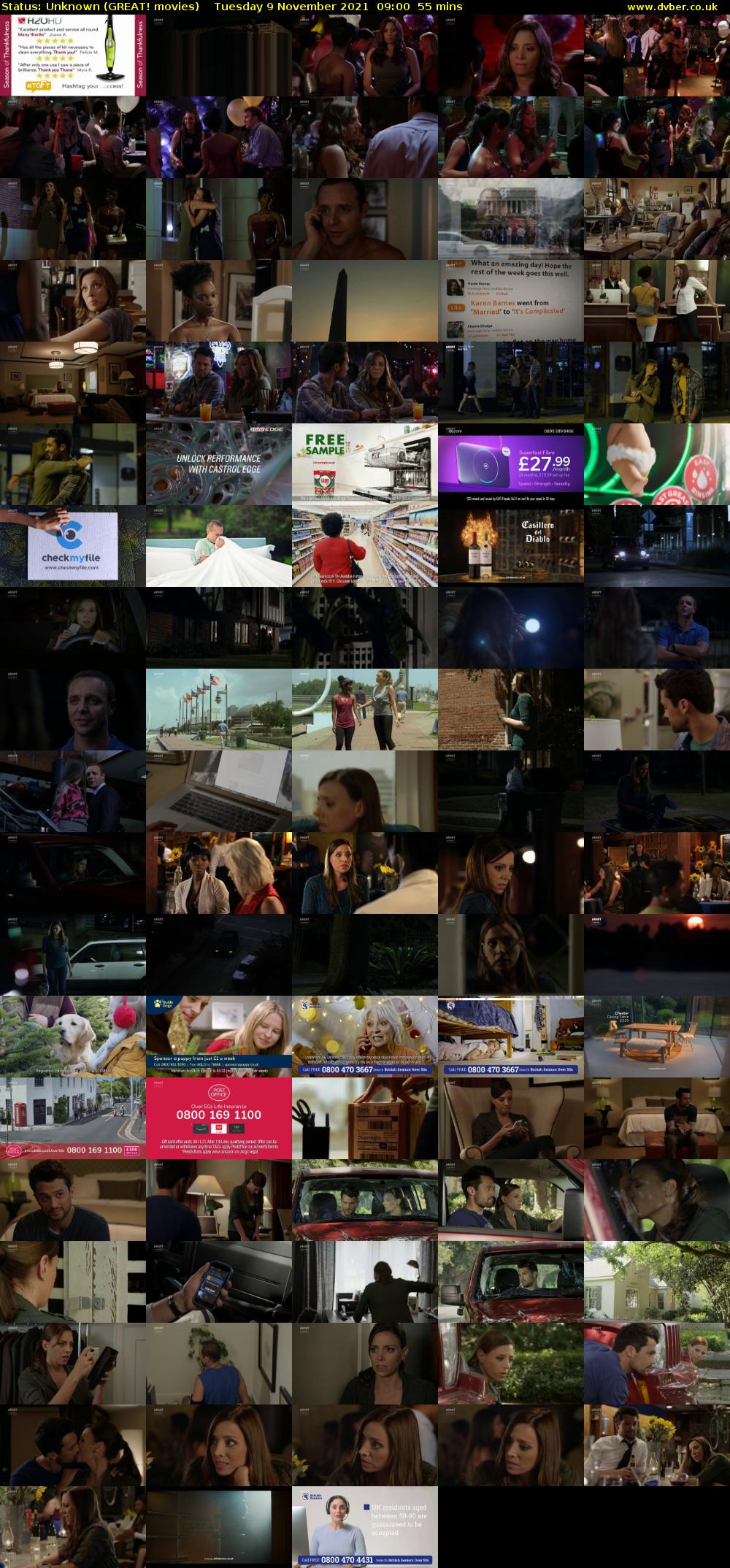 Status: Unknown (GREAT! movies) Tuesday 9 November 2021 09:00 - 09:55