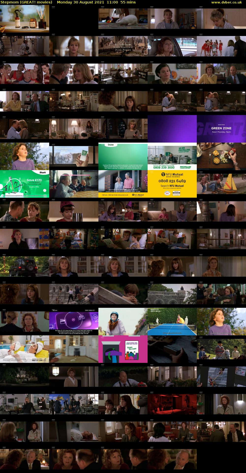 Stepmom (GREAT! movies) Monday 30 August 2021 11:00 - 11:55
