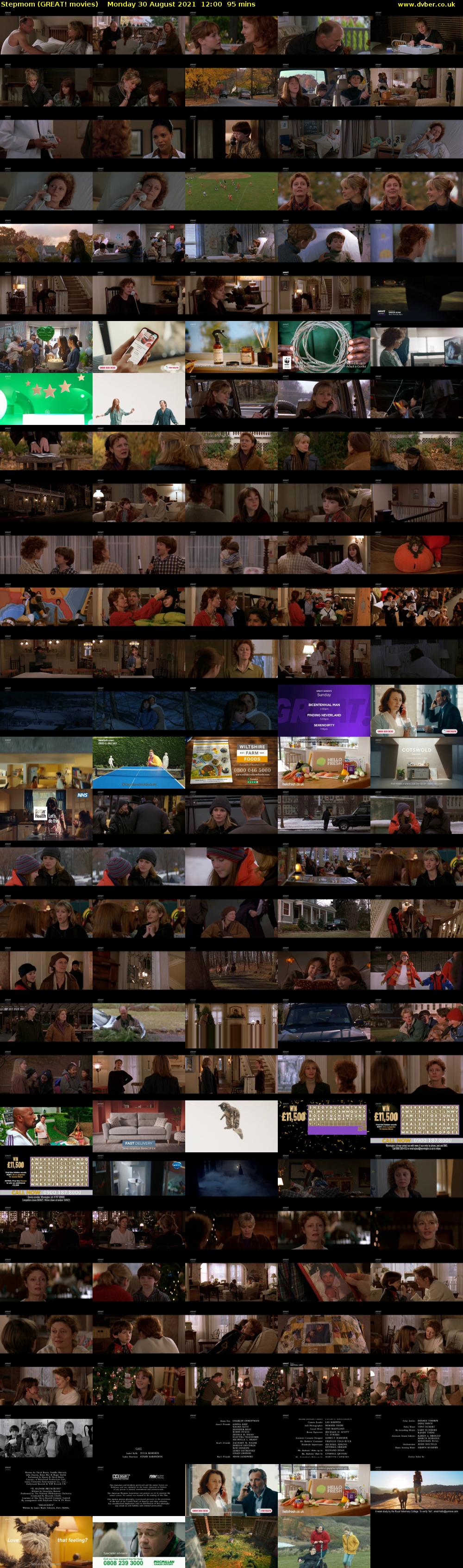 Stepmom (GREAT! movies) Monday 30 August 2021 12:00 - 13:35