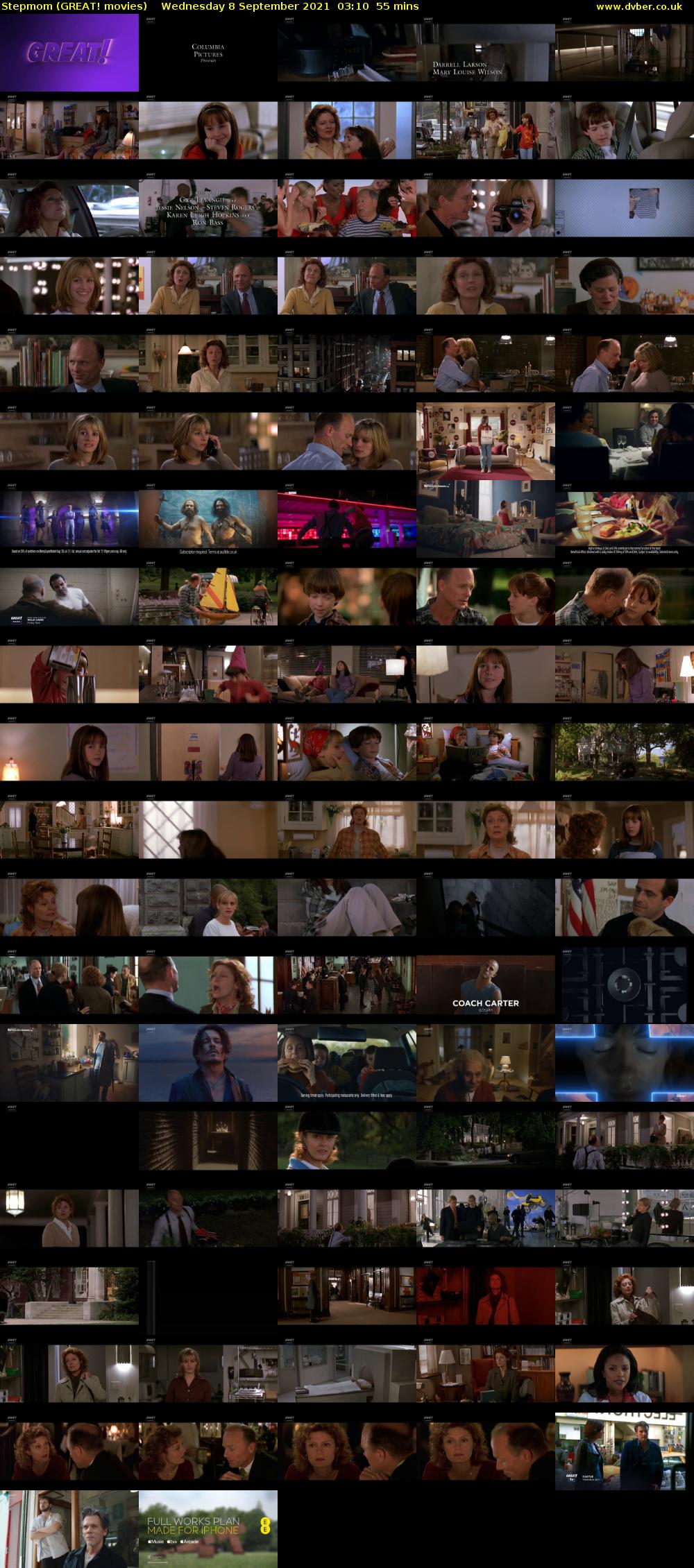 Stepmom (GREAT! movies) Wednesday 8 September 2021 03:10 - 04:05