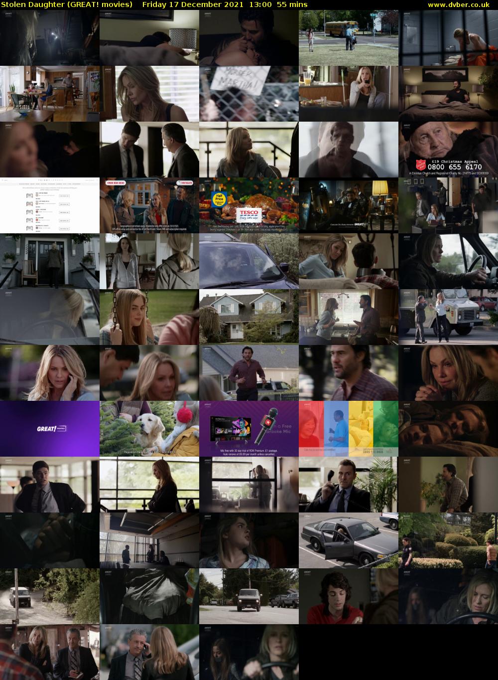 Stolen Daughter (GREAT! movies) Friday 17 December 2021 13:00 - 13:55