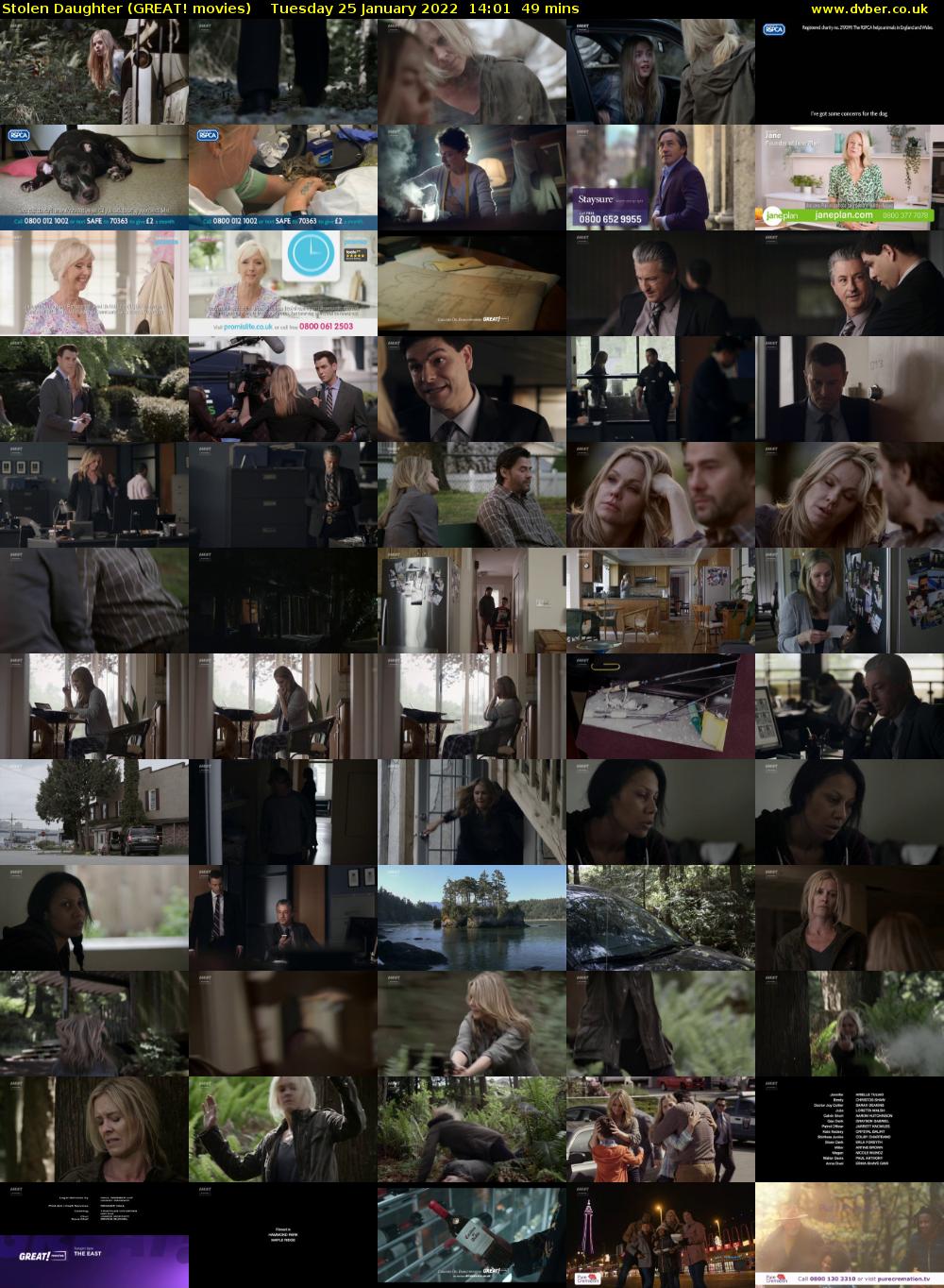Stolen Daughter (GREAT! movies) Tuesday 25 January 2022 14:01 - 14:50