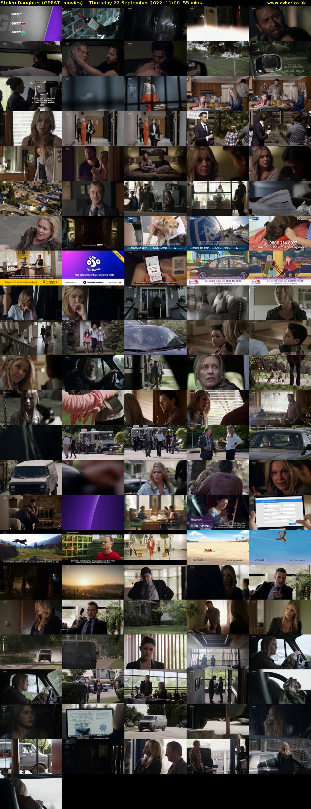 Stolen Daughter (GREAT! movies) Thursday 22 September 2022 11:00 - 11:55