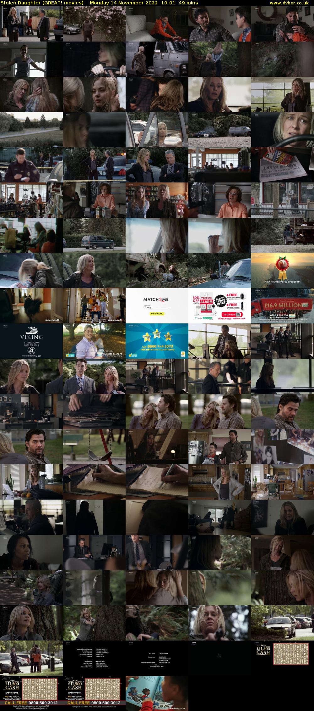 Stolen Daughter (GREAT! movies) Monday 14 November 2022 10:01 - 10:50