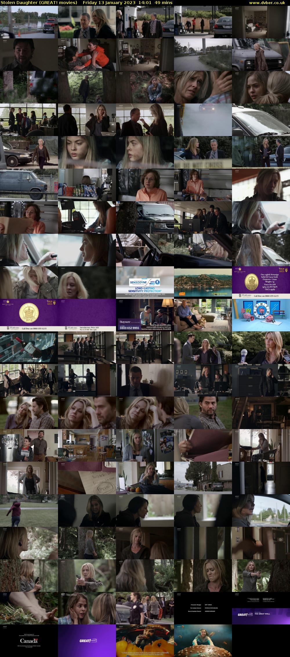 Stolen Daughter (GREAT! movies) Friday 13 January 2023 14:01 - 14:50