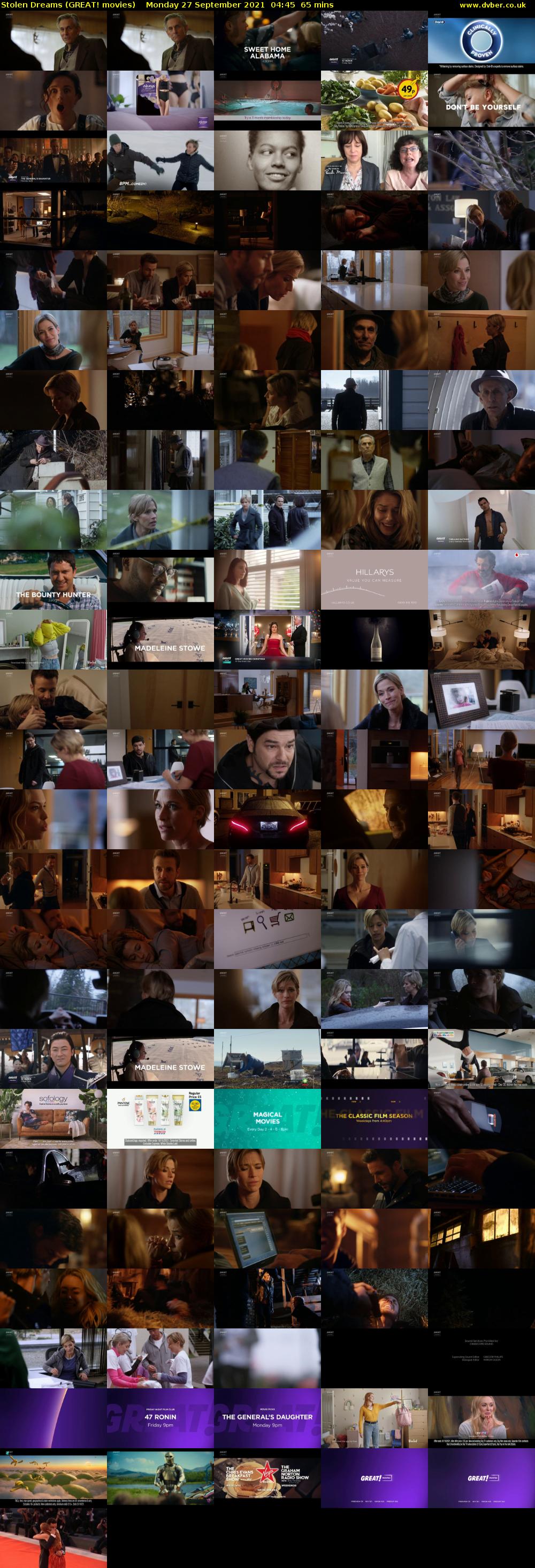 Stolen Dreams (GREAT! movies) Monday 27 September 2021 04:45 - 05:50