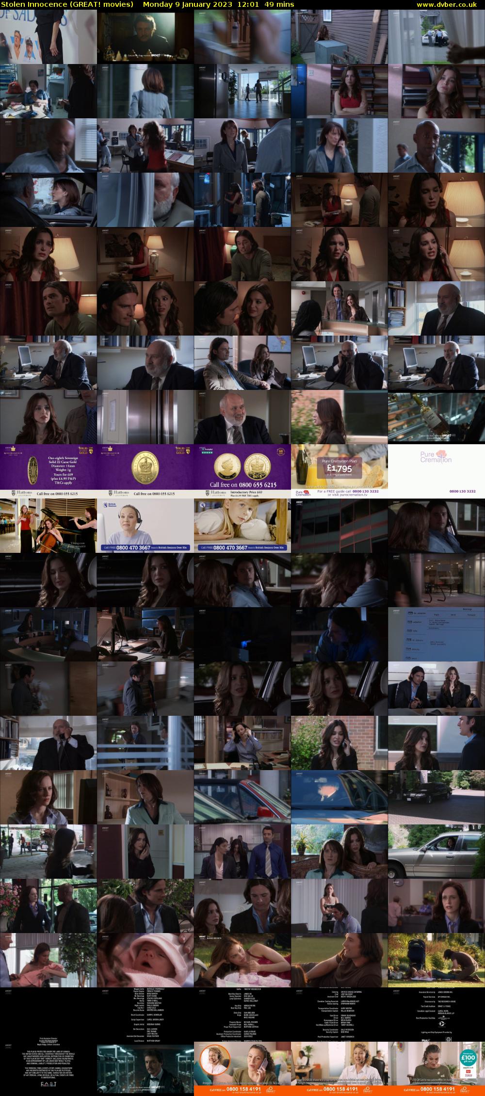 Stolen Innocence (GREAT! movies) Monday 9 January 2023 12:01 - 12:50
